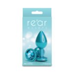 Rear Assets Iridescent Teal Anal Plug – Medium - Image 2