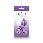 Rear Assets Medium Anal Plug – Purple - Image 3