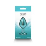 Rear Assets Medium Anal Plug – Teal - Image 2