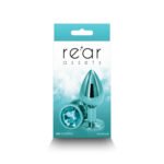 Rear Assets Medium Anal Plug – Teal - Image 3
