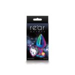 Rear Assets - Multicolor Heart - Medium - Clear