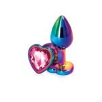 Rear Assets - Multicolor Heart - Small - Pink - Image 2