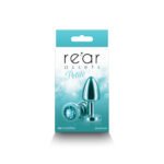 Rear Assets Petite Anal Plug – Teal - Image 3