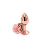 Rear Assets Rose Anal Plug Small Pink - Image 2