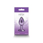 Rear Assets Small Anal Plug – Purple - Image 2