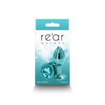 Rear Assets Small Anal Plug – Teal - Image 3