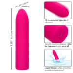 Rechargeable Classic Chic Mini Vibrator – Pink - Image 2