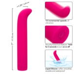Rechargeable Classic Chic Standard "G" Vibrator - Pink - Image 2