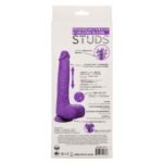Rechargeable Gyrating and Thrusting Silicone Studs - Purple - Image 3