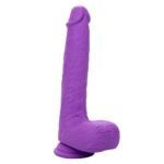 Rechargeable Gyrating and Thrusting Silicone Studs - Purple - Image 8