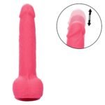 Rechargeable Rumbling and Thrusting Silicone Studs – Pink - Image 5