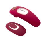 Remi 15-Function Rechargeable Remote Control Suction Panty Vibe - Red - Image 3