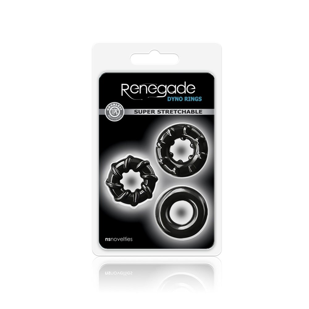 renegade-dyno-rings-black Renegade - Dyno Rings - Black - Image 1