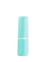 Retro Rechargeable Bullet Vibrator – Turquoise - Image 3