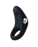 Rev Rechargeable Vibrating Cock Ring – Black - Image 5