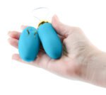 Revel Winx Rechargeable Vibrating Bullet with Wireless Remote – Blue - Image 2