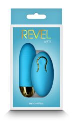 Revel Winx Rechargeable Vibrating Bullet with Wireless Remote – Blue - Image 3