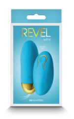 Revel Winx Rechargeable Vibrating Bullet with Wireless Remote – Blue - Image 4