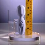 Lil Wand Purple Rechargeable Silicone Wand Vibrator - Image 4