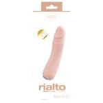Rialto Rechargeable Vibrator – Beige - Image 5