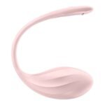 Satisfyer Ribbed Petal Connect App-Controlled Rechargeable Vibrator – Rose - Image 3