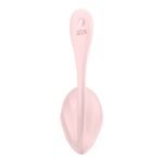 Satisfyer Ribbed Petal Connect App-Controlled Rechargeable Vibrator – Rose - Image 6