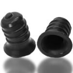 Ribnibs Curved Springy-Ribbed Nipsuckers - Black - Image 2