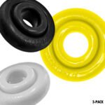Rimringz Multi-Size 3-Pack Cock Ring – Black - Image 3
