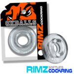 Rimz Single Ring Clear Cock Ring – TPE - Image 2