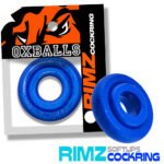 Rimz Single Cock Ring – Blue - Image 2