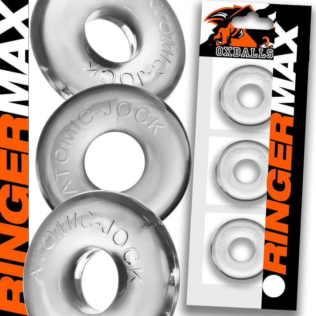 ringer-max-3-pack-clear Ringer Max 3-Pack - Clear - Image 1