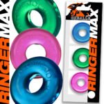 Oxballs Ringer Max 3-Pack Cock Ring – Neon - Image 2