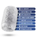 Rize - Reakt - Self-Lubricating Stroker - White - Image 3