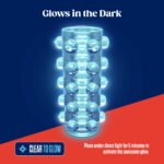 Rize - Swich - Glow in the Dark Self -Lubricating Stroker - Clear - Image 3