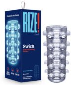 Rize - Swich - Glow in the Dark Self -Lubricating Stroker - Clear - Image 7