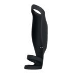 Rocketeer Triple Ring Vibrating Cock Sheath – Black - Image 5
