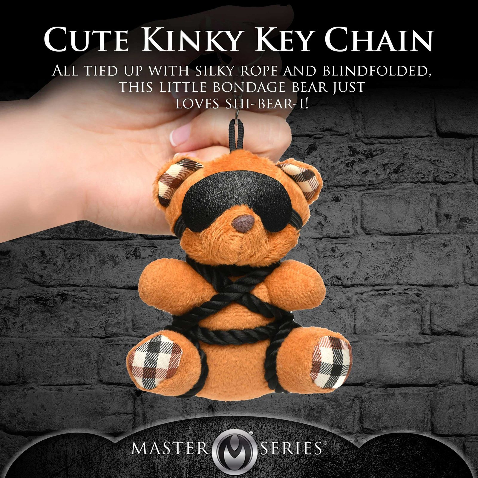 rope-teddy-bear-keychain Rope Teddy Bear Keychain - Image 1