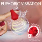 Rose Ring Discreet Finger Vibrator – Red - Image 4
