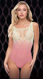 Lapdance Rosy Sunset Bodysuit – Pink Ombré - Image 2