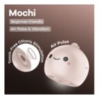 Satisfyer Mochi Rechargeable Air Pulse Vibrator – Beige - Image 5