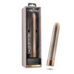 The Collection - Lattice - 7 Inch Rechargeable Vibe - Rose Gold