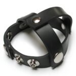 Rubber Snap-on Ball Splitting Cock Harness