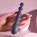 Rumpy Bumpy Purple Beaded Vibrator – Phthalate-Free Silicone, USB Rechargeable - Image 2
