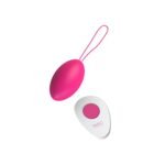Peach Vibrating Egg Rechargeable Vibrator – Pink - Image 3