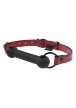 Saffron Silicone Bit Gag - Black/red - Image 4