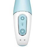 Satisfyer Air Pump Vibrator 5 Plus Inflatable G-Spot Vibrator - Blue - Image 3