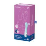 Satisfyer Air Pump Vibrator 5 Plus Inflatable G-Spot Vibrator - Blue - Image 4