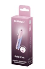 Satisfyer Bold Kiss Rechargeable Air Pulse Vibrator – Multi