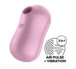 Satisfyer Cotton Candy - Air Pulse Stimulator Plus Vibrator - Lilac - Image 3