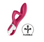 Satisfyer Embrace Me - Rabbit Vibrator - Berry - Image 3